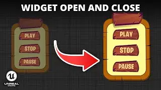 How to Make a Widget Open and Close Animation in Unreal Engine 5 - Make Your UI Look Advanced