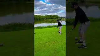 West Midlands Golf Course ⛳️ &hellip; Island par3 👌🏻⛳️ #golf #golfer #par3 #golfswing