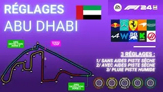 F1 24 - RÉGLAGES ABU DHABI
