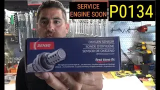 SERVICE ENGINE SOON Light on, P0134, o2 sensor signal will not get above .5V