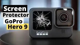 Screen Protector for GoPro | How to install protective glass + touch screen sensitivity Test