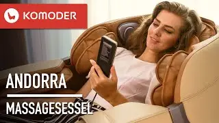 KOMODER ANDORRA multifunktionaler echt Relax-Massagesessel