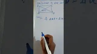 Maths class for class 8th of kvs nfc nagar ghatkesar ch:4 quadrilaterald 1question