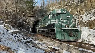 Appalachian and Ohio ￼Railroad (A&O) Buckhanan to Heaters West Virginia 2/19/2025