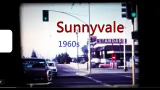 Sunnyvale by Car 1960s Super 8 film