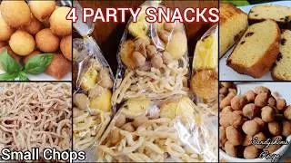 4 Best Ghana 🇬🇭 Party Snacks Ideas/Ghana party Food Idea/Business Ideas.