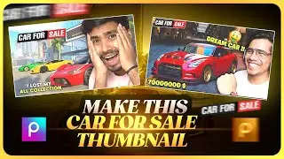 😍 Make this CAR FOR SALE Thumbnail in Android | Car For Sale