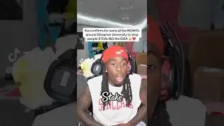 Kia confirm he owner to Rights to #streameruniversity