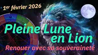 Pleine Lune en lion: Renouer avec sa souveraineté