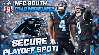 NFC SOUTH CHAMPS! Panthers Lock Up the Division & a Playoff Spot