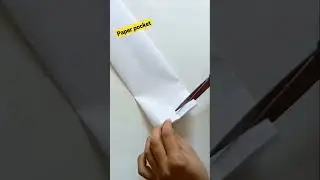 paper pocket 😍 paper craft #shorts #youtubeshorts #viral