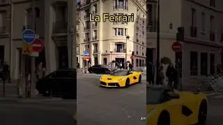 La Ferrari in Paris drifting #carspotting #cars #carsofinstagram #car #carporn #carphotography