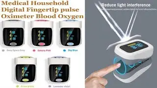 Best fingertip pulse oximeter blood oxygen saturation monitor