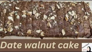Date Walnut Cake