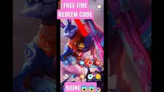 Free Fire Redeem Code Today 9 June #shorts