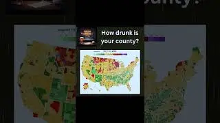How drunk is your county? #usa #america #drunk #alcohol #drycounty #wetcounty