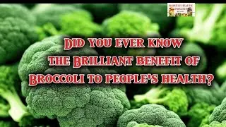 BRILLIANT BENEFITS OF BROCCOLI 🥦 (check out the side effect at short video) @Healthyinsights-168
