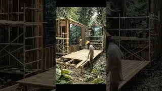 Watch this container turn into a dream home. 🏡🔨