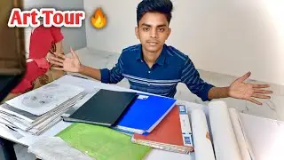 My 6 Years of Art in One Video 🔥 | Full Sketchbook Reveal | GemArts