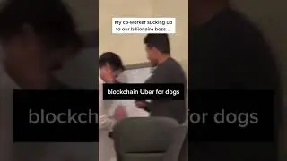 Co-Worker Sucks up to Crazy Billionaire Tech Founder #tech #ceo #shorts