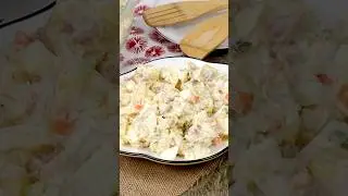 Chicken Potato Salad is the ultimate side dish! #shorts #recipe
