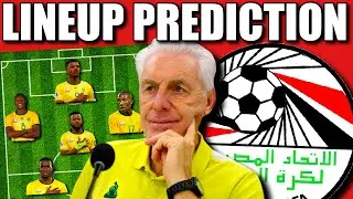 HUGO BROOS MUST WIN THIS MATCH🤔🇿🇦BAFANA BAFANA LINEUP PREDICTION VS EGYPT