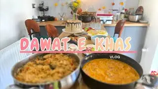 Dawat Vibes at Home | Dawat-e-Khas Prep Vlog | Cooking to Cleaning in 1 Vlog