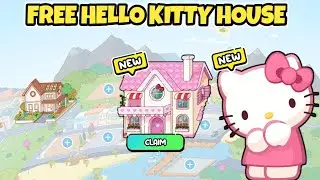 FREE UNLOCK HELLO KITTY HOUSE! TOCA LIFE WORLD FREE HOUSE