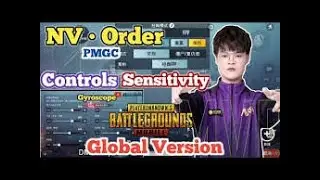 NV Order Sensitivity and Control settings MVP PMGC 2022