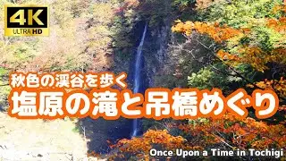秋色の渓谷を歩く 塩原の滝と吊橋めぐり 那須塩原市塩原温泉郷