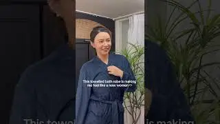 this bathrobe is making me feel like a new women🎊#shorts  #fashion #luxurylifestyle #clothing