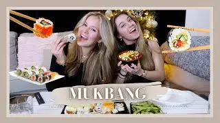 SUSHI MUKBANG met Jade🍣🥢 + een Q&A || Joanne Keijzer