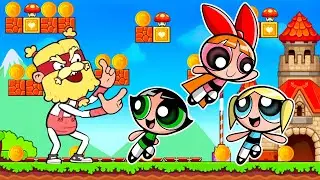 Chicas Super Poderosas - Nuevo Personaje Burbuja Monkey Mania episodio #3 - Juegos para Niños