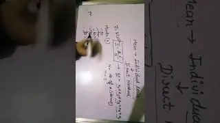 mean formula 🙋 question please like and subscribe #class11