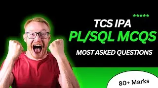 TCS Xplore IPA Most asked question on PL/SQL || Previous year questions ||TCS IPA Preparation