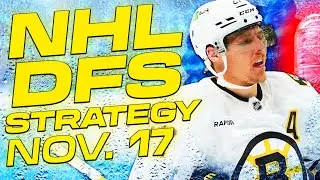 NHL DFS Strategy Monday 10/17/25 | DraftKings & FanDuel Daily Fantasy Hockey Picks