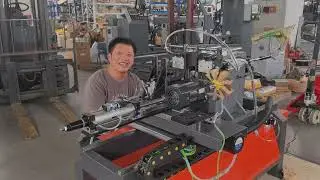 EagleTec Small CNC Wood Lathe is Under Packing