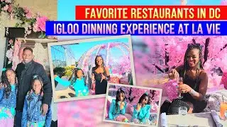FAVORITE RESTAURANTS IN WASHINGTON, DC | Best Restaurant is LA VIE | Littlemisstravelers