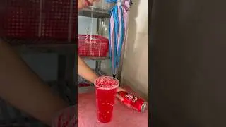 Only 0.75$ you can enjoy with strawberry 🍓 drink ..🍓🥰