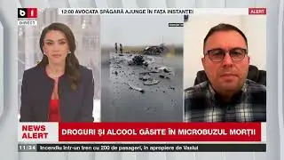 C. ȚONE, EXPERT ANTIDROG, DESPRE CONSUMUL DE CANABIS SI ACCIDENTUL DIN TIMIȘ_Știri B1TV_29 ian. 2026