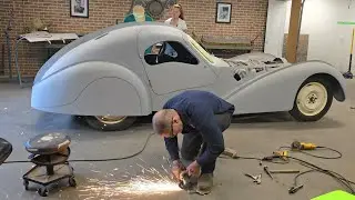 Back on the $40M Bugatti... Solving the problem that stopped the build 🙏