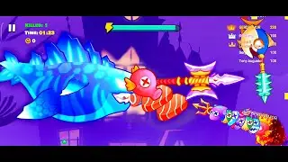 Fish.IO - A new battle!  SEA HORSE & BOSS - Fish Game, fishdom ocean