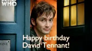 Happy 44th Birthday David Tennant!