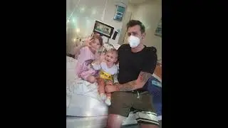 Day 3 in hospital: see my angels❤️❤️🥰! #shorts #angel #family