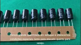 Capacitor Eletrolitico 680uf/25v 105&ordm; 10x16mm Zlh Rubycon - Atacado e Varejo - Santa Efigenia