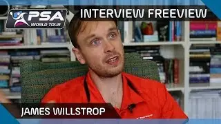 Squash: James Willstrop - Interview Freeview