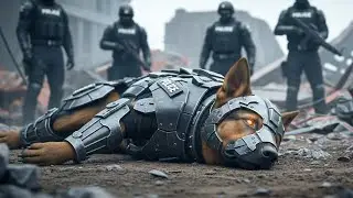 Everyone Abandoned This jack a police DOG To Die On The Battlefield Until Humans Saved It