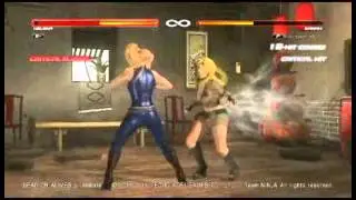 DOA5U Sarah Stage combo
