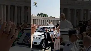 Papal Audience of Pope Leo XIV. #pope #papa #popeleoxiv #love #audience #crown #stpetersbasilica