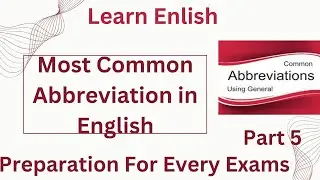 Most Common Abbreviation Institution of Pakistan | Abbreviation list of GK | Part 5 |